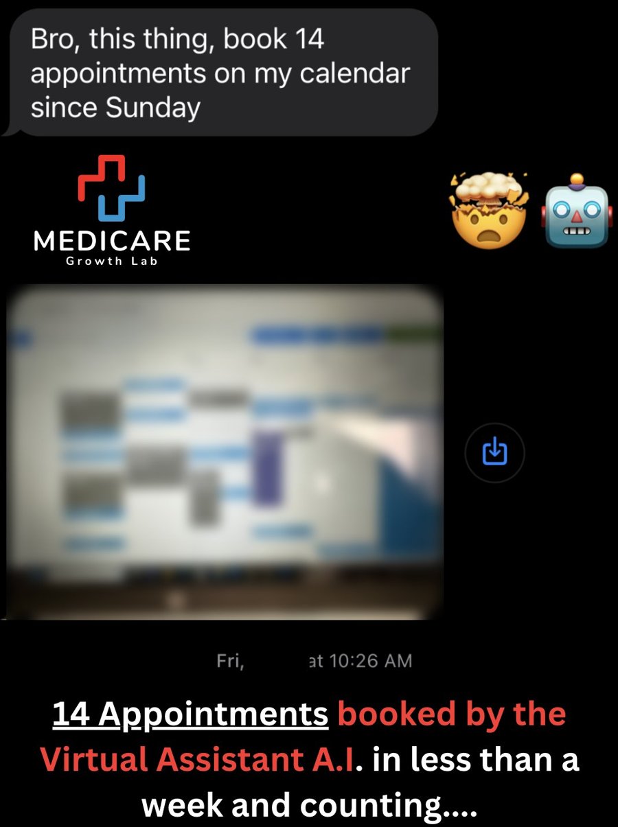 Screenshot from a Medicare Growth Lab agent partner