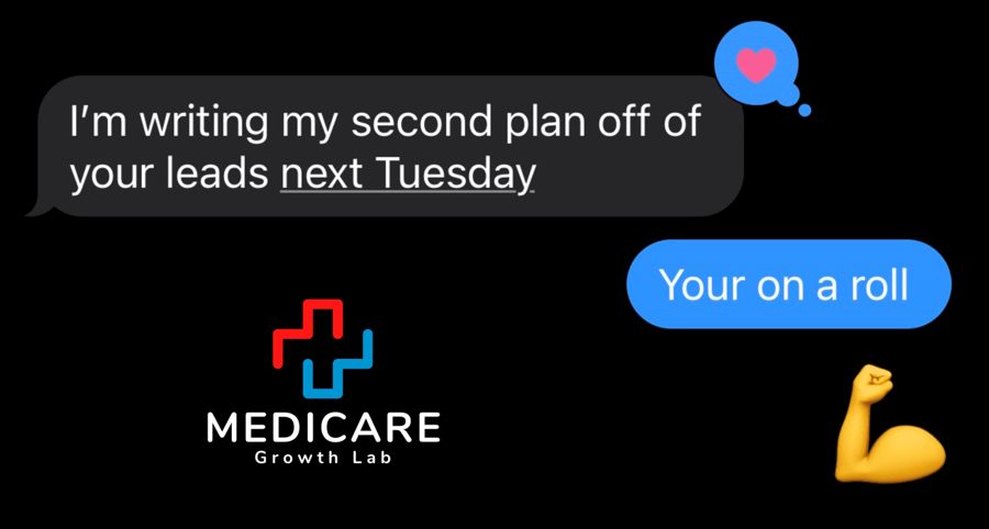 Screenshot from a Medicare Growth Lab agent partner