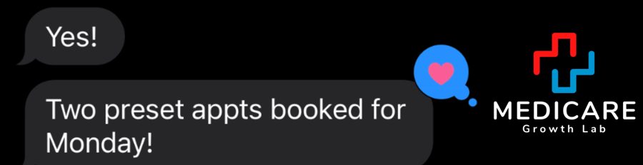 Screenshot from a Medicare Growth Lab agent partner